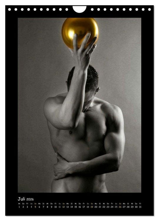 Produktbild: Golden Ball - M&auml;nner Akte (Wandkalender 2026 DIN A4 hoch), CALVENDO Monatskalender