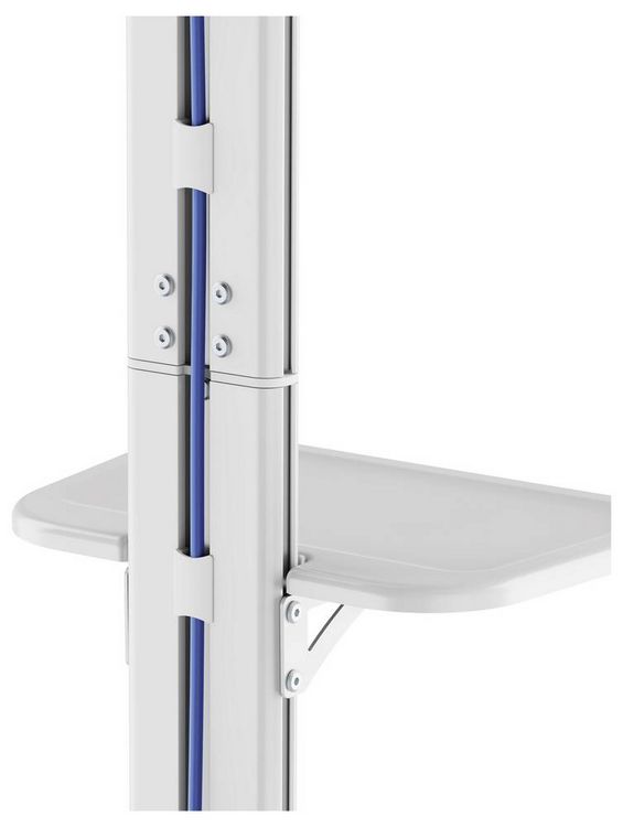 Produktbild: SpeaKa Professional SP-TVS-600 TV-Standfu&szlig; 94,0 cm (37") - 218,4 cm (86&rdquo;) Bodenst&auml;nder, Boden-Wand, H&ouml;henverstellbar