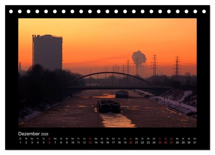 Produktbild: &Uuml;berraschend Anders Ruhrgebiet (Tischkalender 2026 DIN A5 quer), CALVENDO Monatskalender
