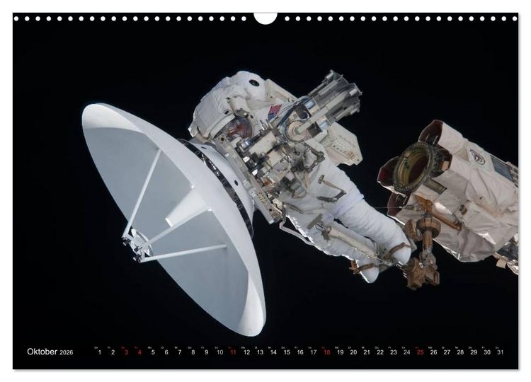 Produktbild: Raumfahrt und Weltall (Wandkalender 2026 DIN A3 quer), CALVENDO Monatskalender