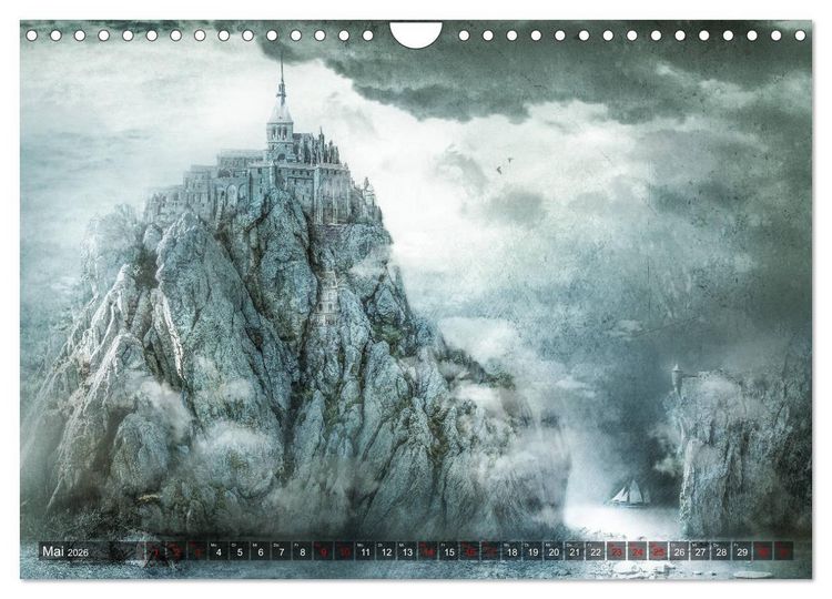 Produktbild: Willkommen im Reich der Fantasie (Wandkalender 2026 DIN A4 quer), CALVENDO Monatskalender