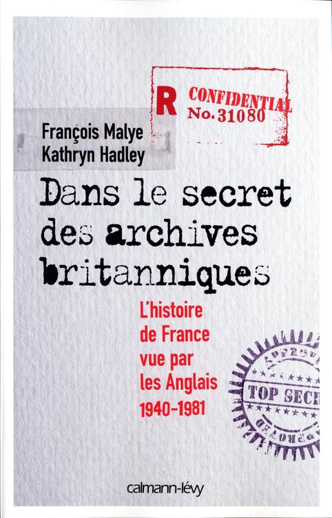 Produktbild: Dans le secret des archives britanniques