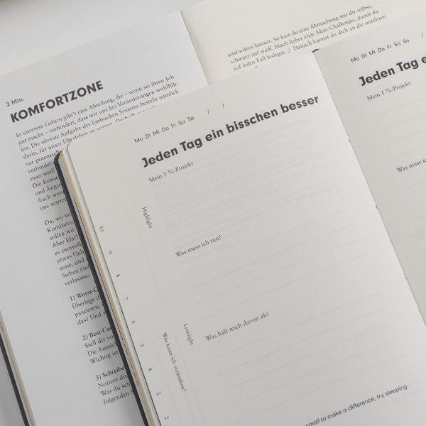 Produktbild: Change Journal Medium A5 Anthrazit Deutsch