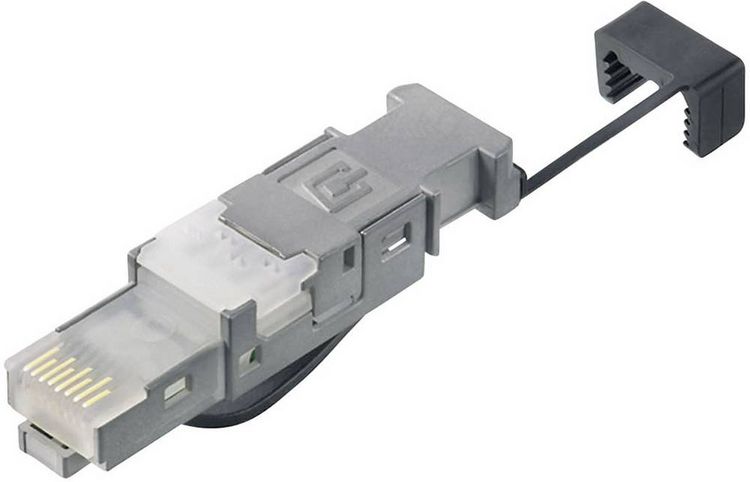 Produktbild: Teleg&auml;rtner 100007453 STX RJ45-Stecker 100007453 Stecker, gerade Pole: 8P8C 1 St.