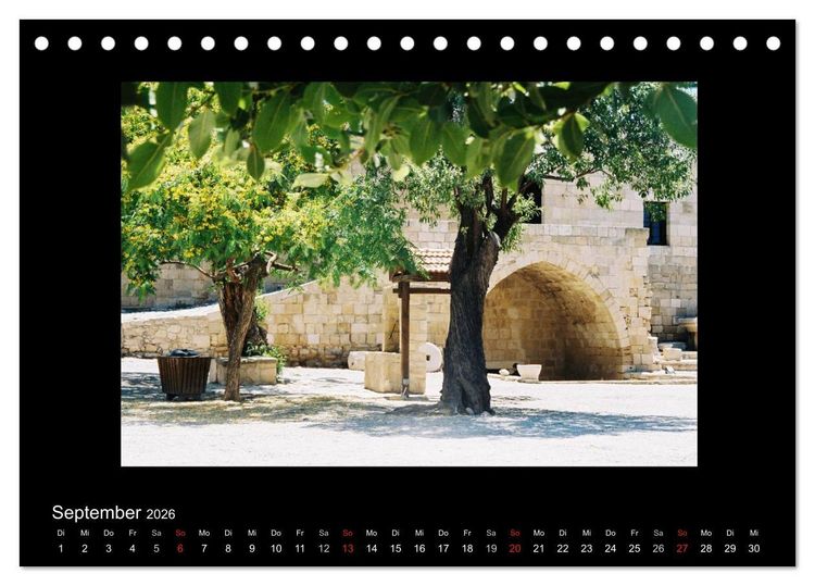 Produktbild: Traumhaftes Zypern (Tischkalender 2026 DIN A5 quer), CALVENDO Monatskalender