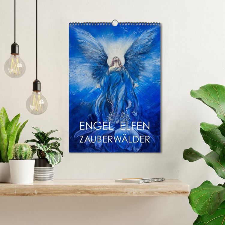 Produktbild: Engel Elfen Zauberw&auml;lder (Wandkalender 2026 DIN A3 hoch), CALVENDO Monatskalender