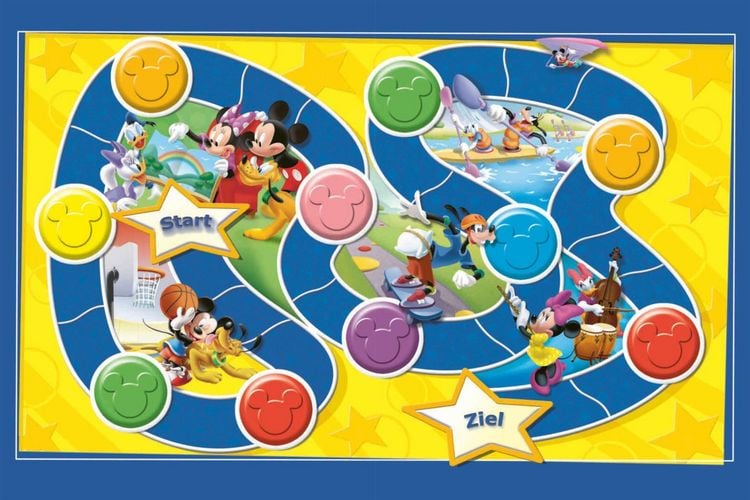 Produktbild: Disney Kreative Besch&auml;ftigung: Mein supertolles Brettspiel-Buch