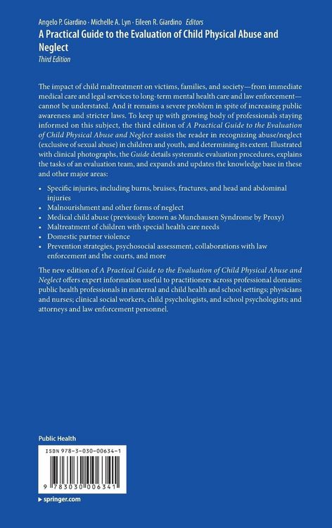 Produktbild: A Practical Guide to the Evaluation of Child Physical Abuse and Neglect
