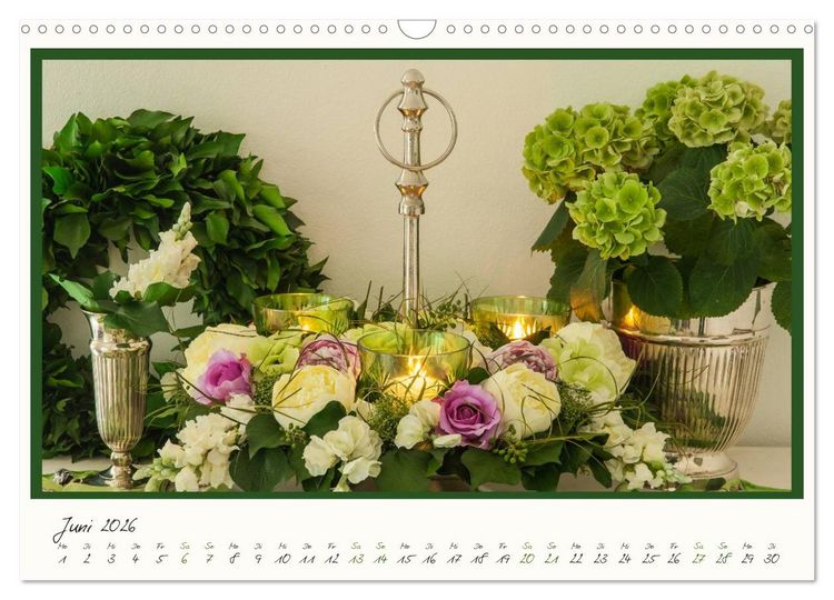 Produktbild: Raum f&uuml;r Blumen (Wandkalender 2026 DIN A3 quer), CALVENDO Monatskalender