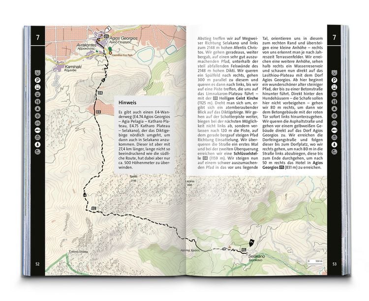 Produktbild: KOMPASS Wanderführer Kreta mit Weitwanderweg E4, 75 Touren mit Extra-Tourenkarte