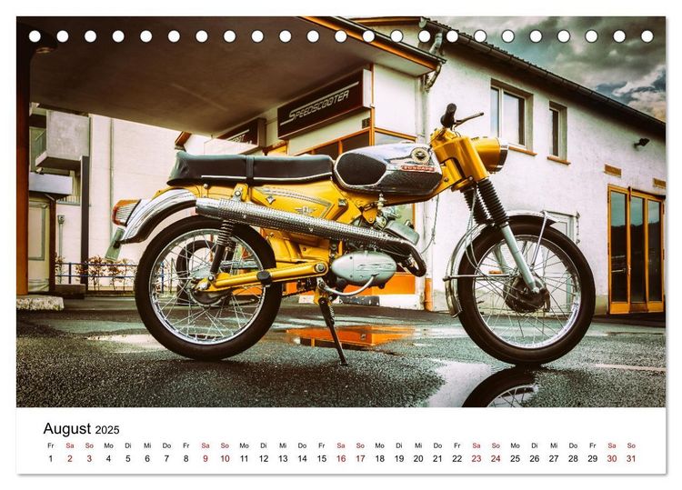 Produktbild: Zündapp-Träume (Tischkalender 2025 DIN A5 quer), CALVENDO Monatskalender