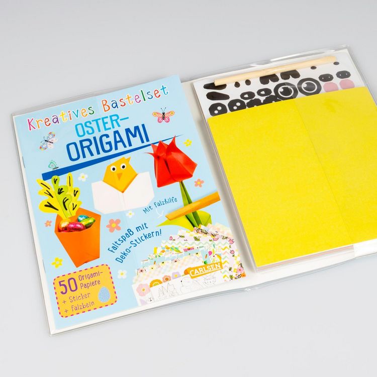Produktbild: Bastelset f&uuml;r Kinder: Kreatives Bastelset: Oster-Origami