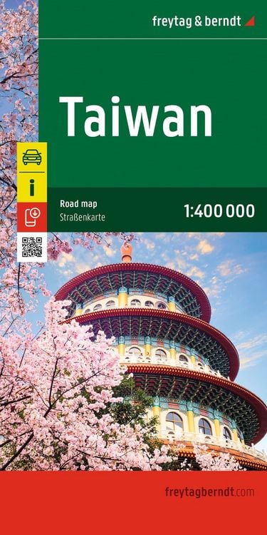 Produktbild: freytag & berndt Stra&szlig;enkarte Taiwan 1:400.000
