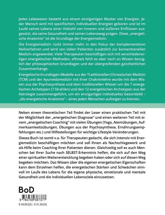 Produktbild: Die energetische Anatomie des Lebens