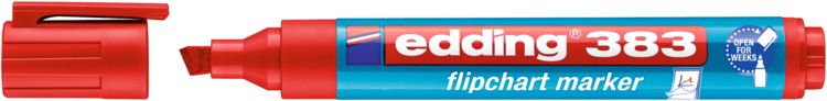 Produktbild: EDDING&reg; Flipchart Marker 383, rot