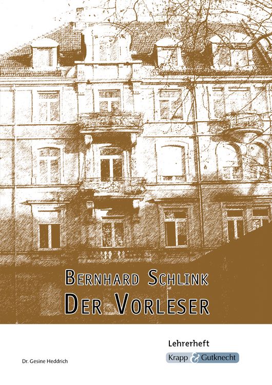 Produktbild: Der Vorleser &ndash; Bernhard Schlink &ndash; Lehrerheft