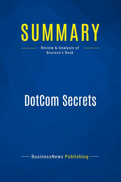 Produktbild: Summary: DotCom Secrets