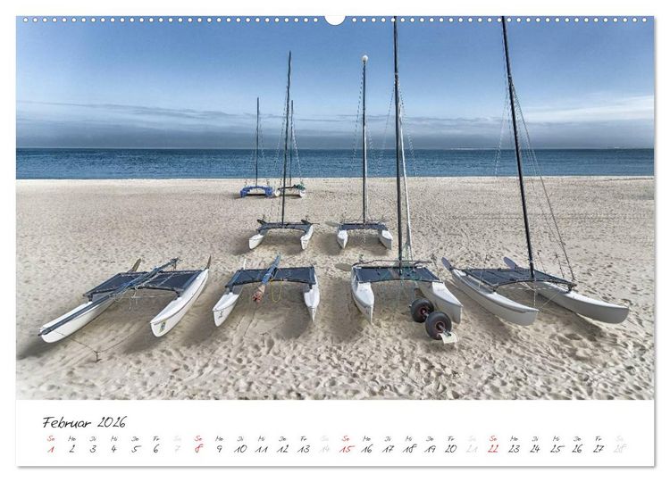 Produktbild: Sylt (Wandkalender 2026 DIN A2 quer), CALVENDO Monatskalender