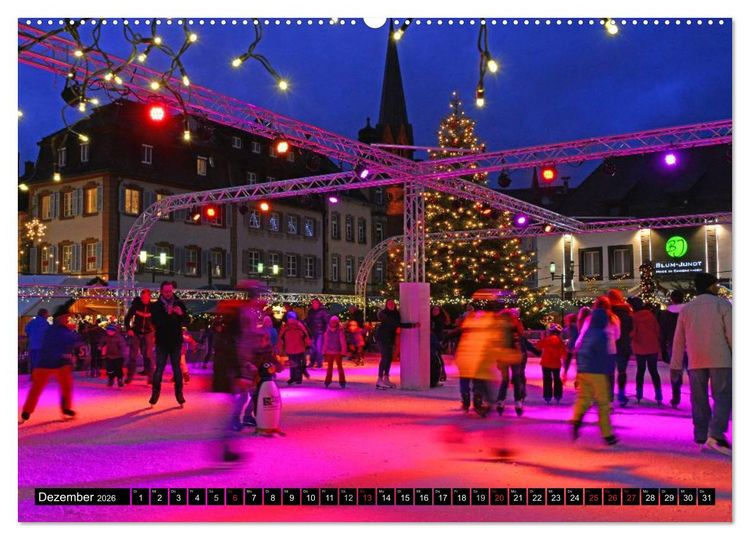 Produktbild: Emmendingen (hochwertiger Premium Wandkalender 2026 DIN A2 quer), Kunstdruck in Hochglanz