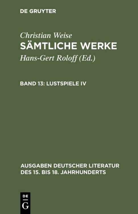 Produktbild: Lustspiele IV