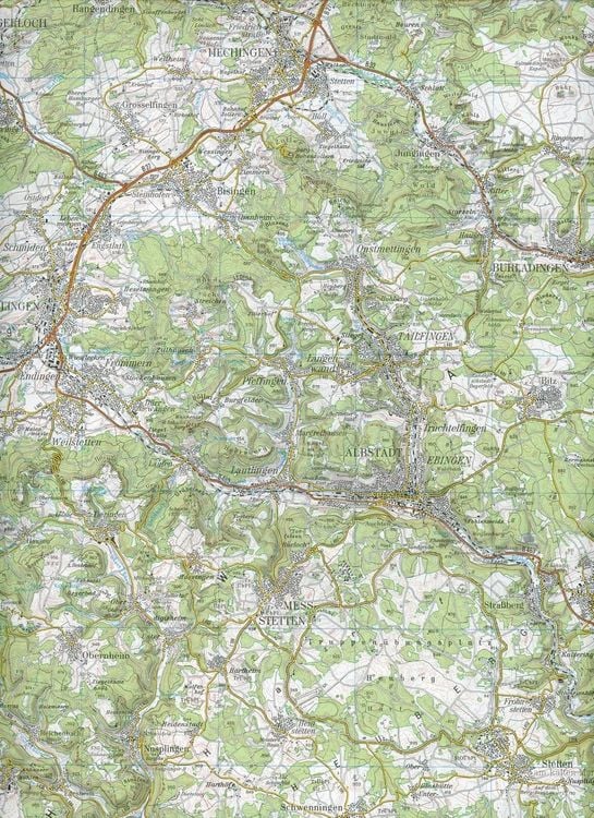 Produktbild: Albstadt 1 : 100 000