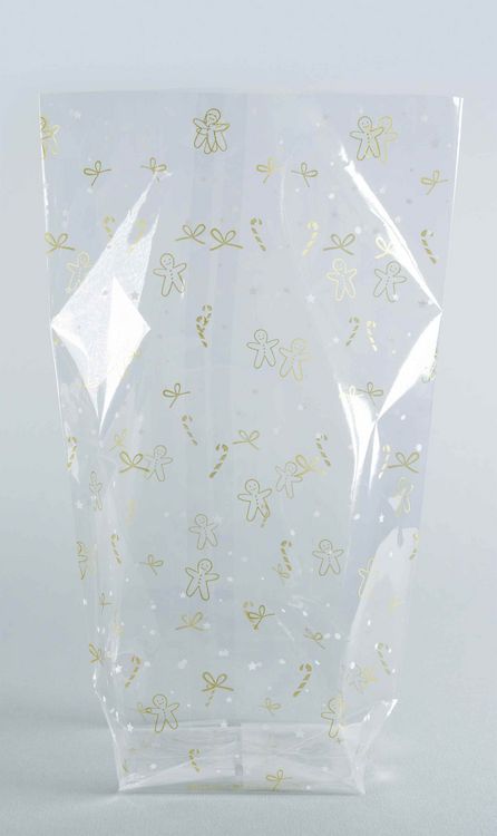 Produktbild: Folia Bio Zellglasbeutel M Weihnachten, 115x190mm, 10 St&uuml;ck