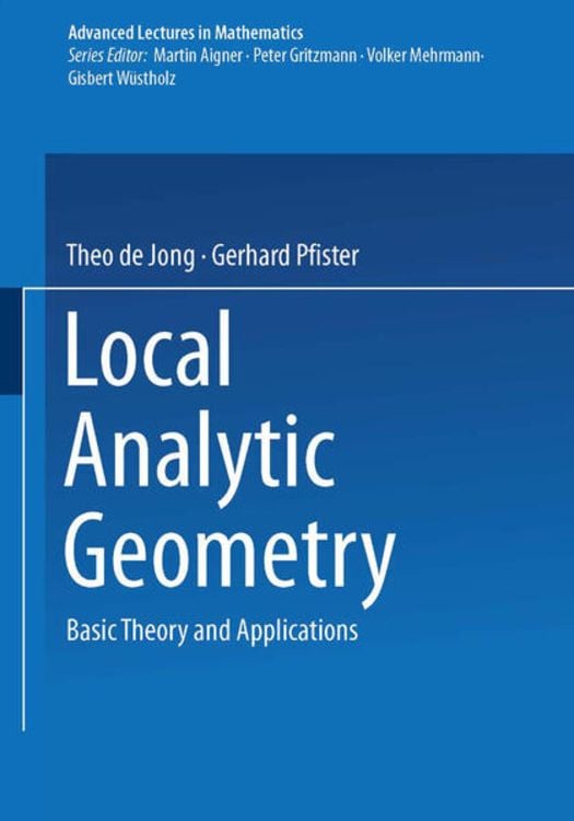 Bild vom Artikel Local Analytic Geometry vom Autor Theo de Jong