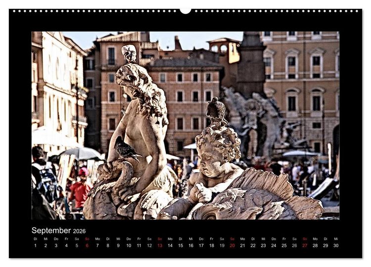 Produktbild: Roma (Wandkalender 2026 DIN A2 quer), CALVENDO Monatskalender