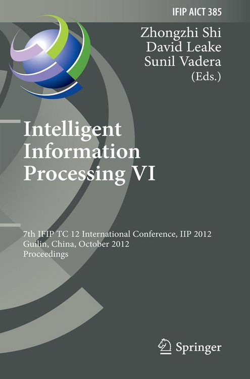 Produktbild: Intelligent Information Processing VI