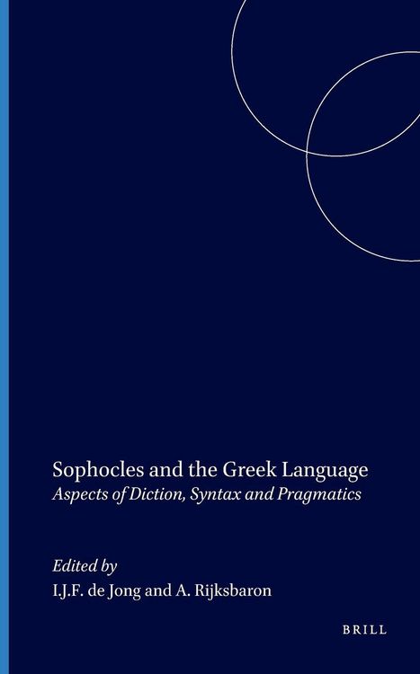 Produktbild: Sophocles and the Greek Language