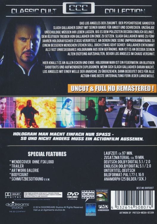 Produktbild: Hologram Man - Uncut/Classic Cult Collection
