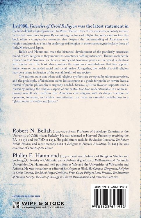 Produktbild: Varieties of Civil Religion