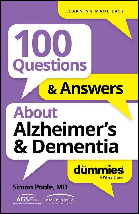 Produktbild: 100 Questions & Answers About Alzheimer's & Dementia For Dummies