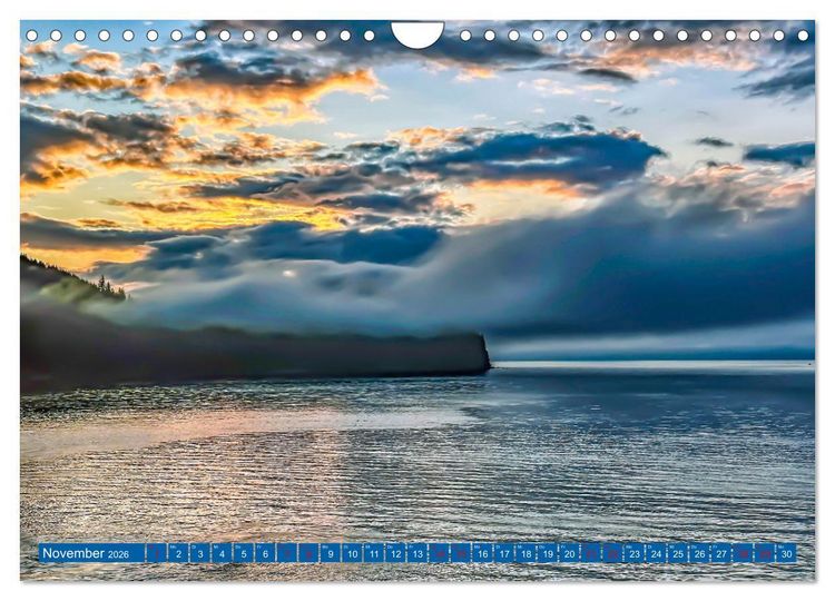 Produktbild: Von Vancouver nach Alaska (Wandkalender 2026 DIN A4 quer), CALVENDO Monatskalender