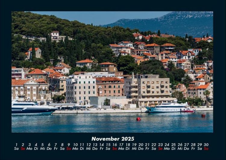 Produktbild: Kroatien 2025 Fotokalender DIN A4