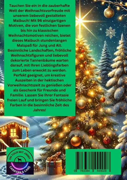 Produktbild: Malbuch Weihnachten