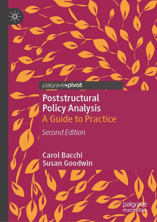 Produktbild: Poststructural Policy Analysis