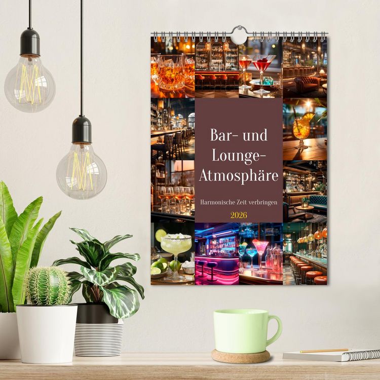 Produktbild: Bar- und Lounge-Atmosph&auml;re (Wandkalender 2026 DIN A4 hoch), CALVENDO Monatskalender