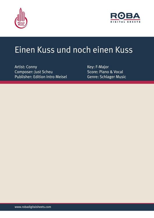 Produktbild: Einen Kuss und noch einen Kuss