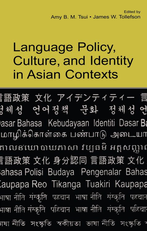 Produktbild: Language Policy, Culture, and Identity in Asian Contexts