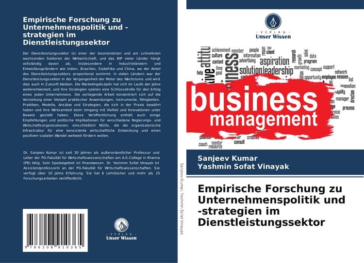 Produktbild: Empirische Forschung zu Unternehmenspolitik und -strategien im Dienstleistungssektor