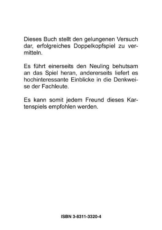Produktbild: Gewinnen beim Doppelkopf