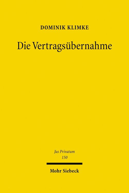 Produktbild: Die Vertrags&uuml;bernahme
