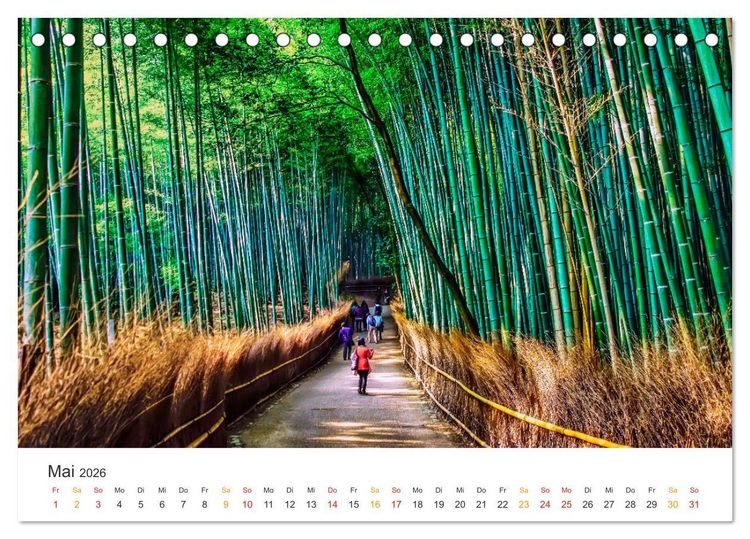 Produktbild: Japan - Tradition und Innovation (Tischkalender 2026 DIN A5 quer), CALVENDO Monatskalender