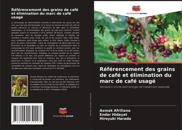 Produktbild: R&eacute;f&eacute;rencement des grains de caf&eacute; et &eacute;limination du marc de caf&eacute; usag&eacute;