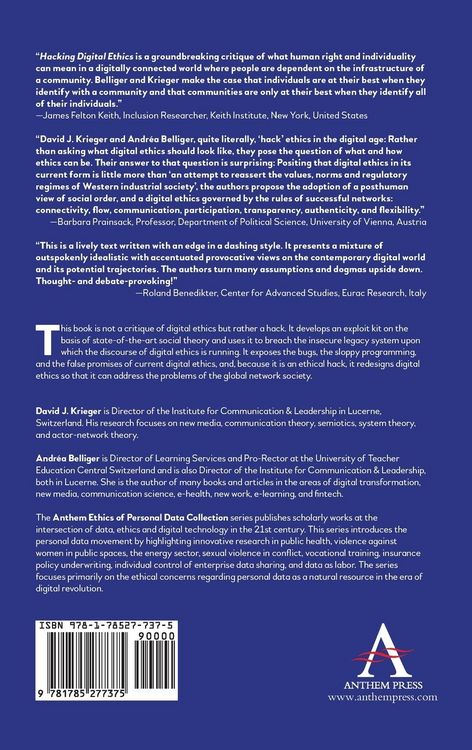 Produktbild: Hacking Digital Ethics