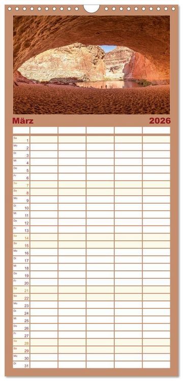 Produktbild: Familienplaner 2026 - Colorado River Rafting im Grand Canyon mit 5 Spalten (Wandkalender, 21 x 45 cm) CALVENDO