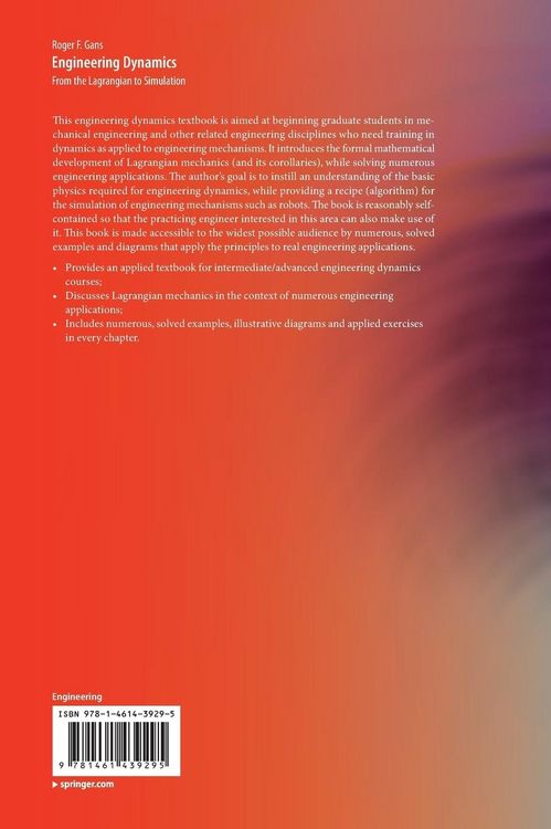 Produktbild: Engineering Dynamics