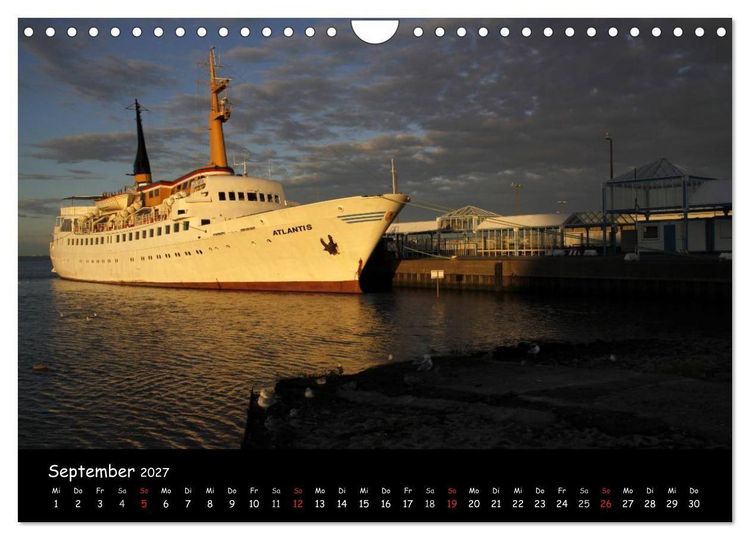 Produktbild: An der Nordseek&uuml;ste... (Wandkalender 2027 DIN A4 quer), CALVENDO Monatskalender