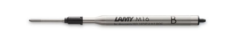 Produktbild: M 16 LAMY Kugelschreiber-Großraummine B schwarz